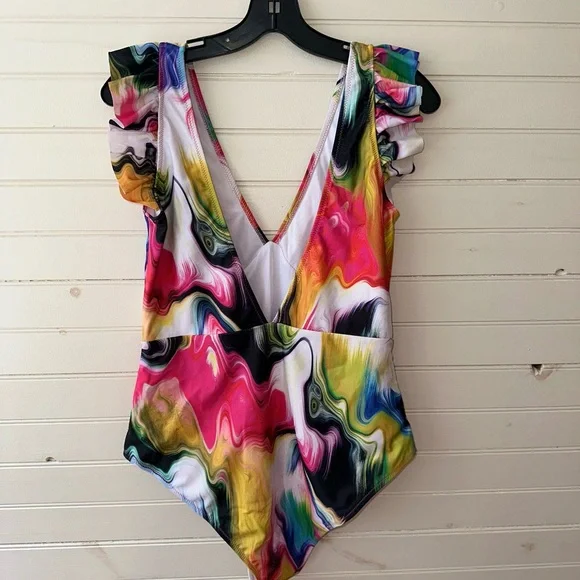 SOLD Colorful Averie one piece swimsuit - Picture 3 of 4